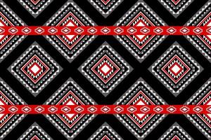 meetkundig naadloos etnisch patroon. kan worden gebruikt in kleding stof ontwerp voor lap, kleding stof, tapijt vector