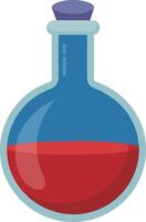 laboratorium fles symbool vector illustratie