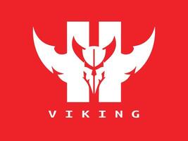 viking logo ontwerp icoon symbool vector illustratie.
