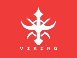 viking logo ontwerp sjabloon vector