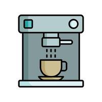 koffie maker icoon vector ontwerp sjabloon in wit achtergrond