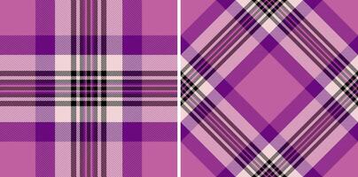 textiel Schotse ruit kleding stof van patroon plaid naadloos met een achtergrond vector structuur controleren.