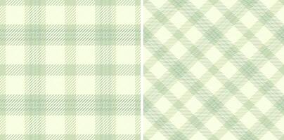 vector achtergrond structuur van Schotse ruit naadloos plaid met een textiel kleding stof patroon controleren. reeks in natuur kleuren van gemengd Rechtdoor strip ontwerp.