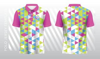 abstract zacht en meisjesachtig achtergrond en patroon voor polo sport overhemd sublimatie Jersey sjabloon vector