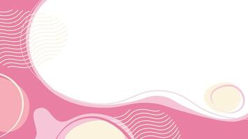 abstract schattig roze achtergrond kromme, Golf decoratie vector