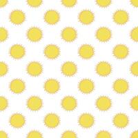 naadloos patroon met zon tekening voor decoratief afdrukken, omhulsel papier, groet kaarten, behang en kleding stof vector
