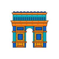 simpang lima gumul monument vector