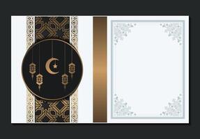 luxe Ramadan Islamitisch ornament Hoes vector