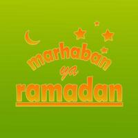 Ramadan kareem groet kaarten. Ramadan mubarak. Arabisch. logo voor Ramadan in Arabisch lettertype. vector