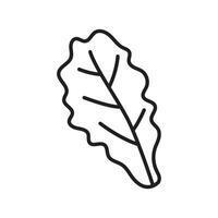kool Kimchi icoon vector geïsoleerd. Koreaans schotel tekening icoon, vector illustratie