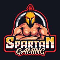 spartaans mascotte logo sjabloon vector