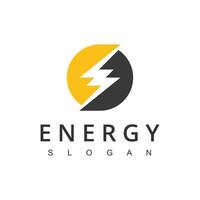 flash logo energie macht ontwerp vector sjabloon. blikseminslag Spanning elektrisch logo