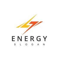 flash logo energie macht ontwerp vector sjabloon. blikseminslag Spanning elektrisch logo