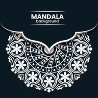 luxe mandala-ontwerp vector