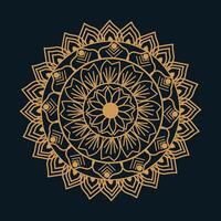 luxe mandala-ontwerp vector