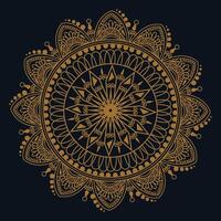 luxe mandala-ontwerp vector