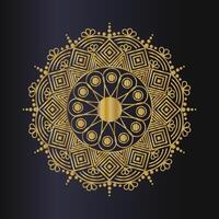 luxe mandala-ontwerp vector