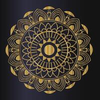 luxe mandala-ontwerp vector