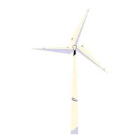 alternatieve windturbine-energie vector