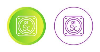 chemisch element vector icoon