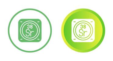 strontium vector icoon