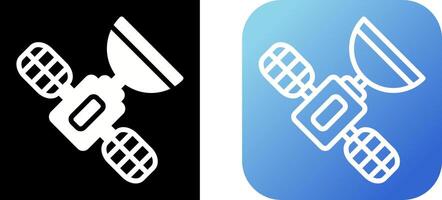 satelliet vector pictogram