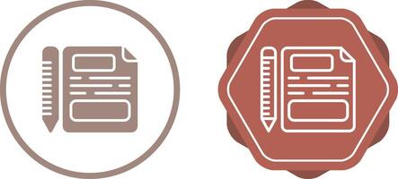 document vector pictogram