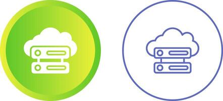 cloud computing vector icon