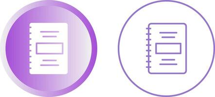 notebook vector pictogram