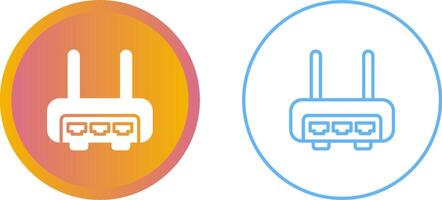 router vector pictogram