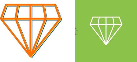 diamant vector pictogram