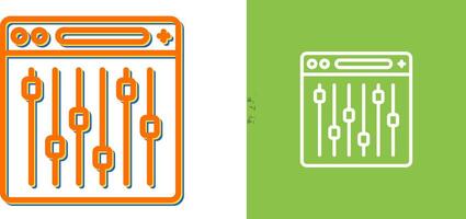 instellingen vector pictogram