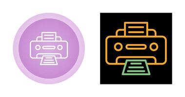 printer vector pictogram