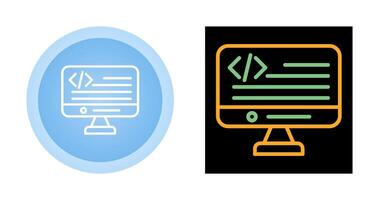 programmering taal vector icoon