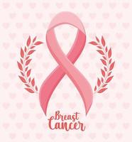 borstkanker illustratie vector