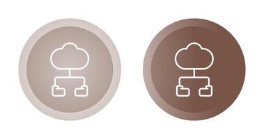 cloud computing vector icon