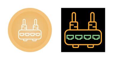 router vector pictogram