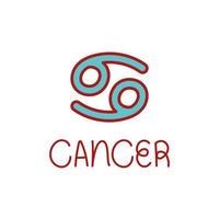 kanker teken symbool illustratie vector