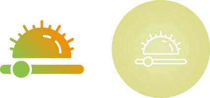 helderheid vector pictogram