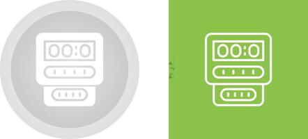 elektrisch meter vector icoon
