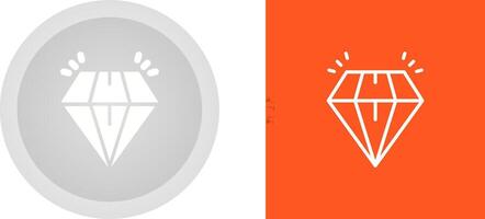 diamant vector pictogram