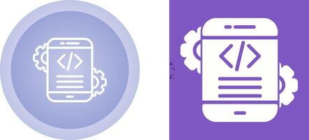mobiel app ontwikkeling vector icoon