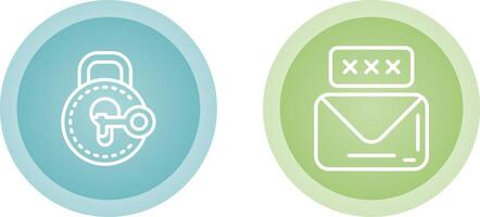 hangslot vector pictogram