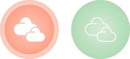 wolk vector pictogram