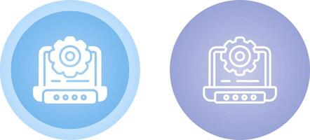 instellingen vector pictogram