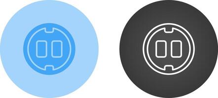 stopcontact vector pictogram