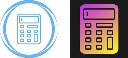 rekenmachine vector pictogram