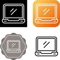 laptop vector pictogram