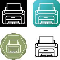laser printer vector icoon
