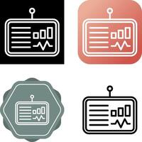 dashboard vector pictogram